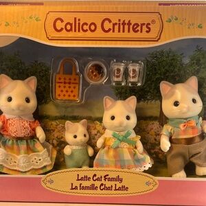 Latte Cat Family Set